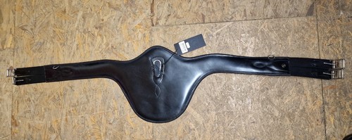 Leder stollenschutzsattelgurt - leder,