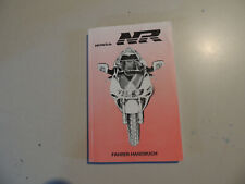 Honda NR 750 Modellj. 1992 Fahrer handbuch Bedienungs Betriebs anleitung