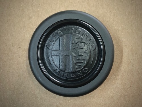 Leder hupenknopf leather horn - leder,