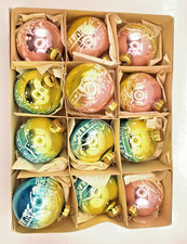 original DDR Christbaumkugeln