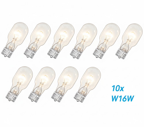 10x w16w 1x9 - w2,1x9,5d, 12v
