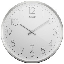 Mebus 19776 Funk Wanduhr 25 cm