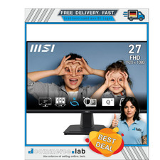 MSI PRO MP275 27 Zoll Full HD Office Monitor - 1920 x 1080 IPS Panel, 100 Hz,...