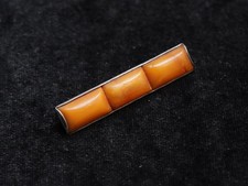 Bernstein Anstecknadel Brosche