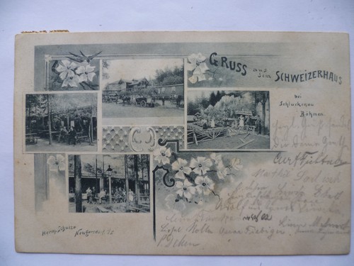 Schweizerhaus bei - ak,