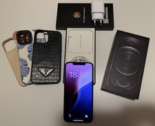 Apple IPhone 12 Pro Max 128GB Modellnummer MGD73ZD/A A2411 Graphite Grau gebr.