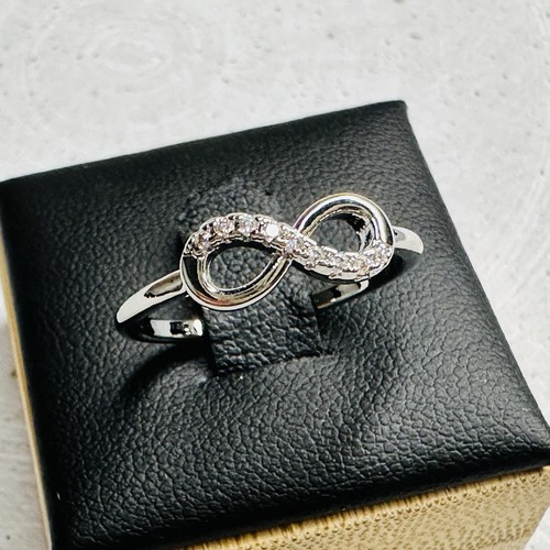 Ring versilbert größe 55 - größe,