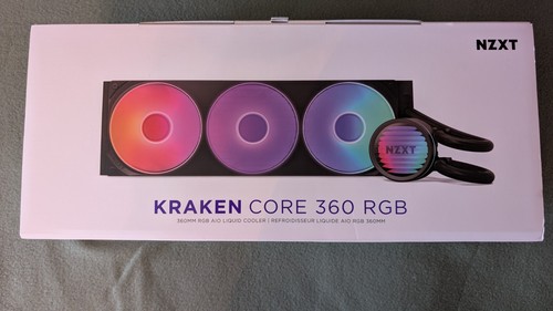 Nzxt kraken core 360 - 360, rgb