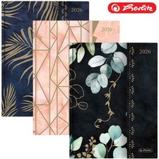 Herlitz Buchkalender A5 / A6 Magnetverschluss 2026 Tageskalender Terminplaner