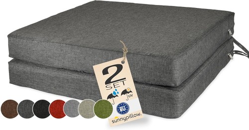 2er set stuhlkissen - set,
