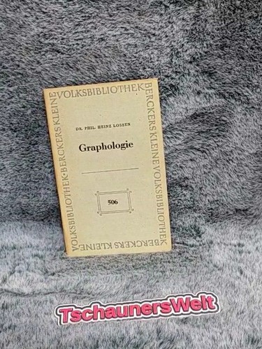Graphologie blaue reihe 506 - blaue,