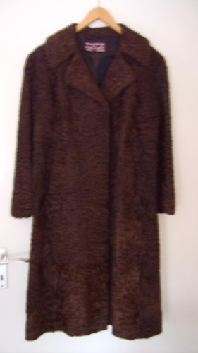 Damen persianer mantel - persianer,