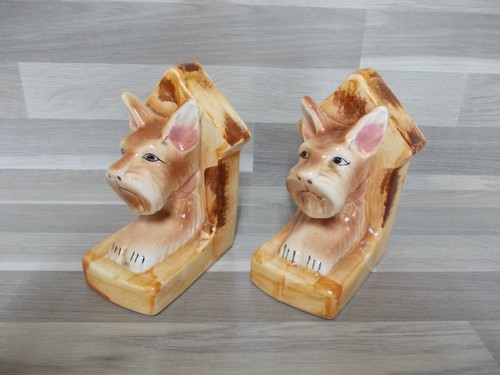 Keramik buchstützen figur - buchstützen,