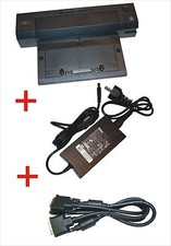  Dell Profi Portreplikator PR02X + Dell Netzteil 130W und DVI-D für DELL E Serie