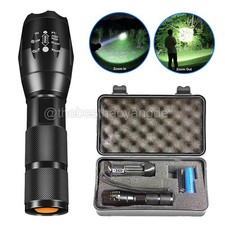 Super hell 1000000LM Taschenlampe LED Taktisches Fackel Akku Extrem Stark DHL DE