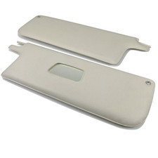 Creme Sonnenblenden Paar L/R