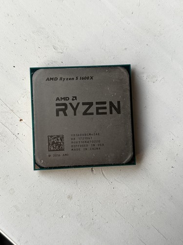 Amd ryzen 1600 - ryzen, 5