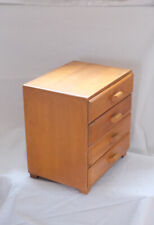 Nähkasten Schubladenkiste Minikommode Schmuckkasten Holz 50er