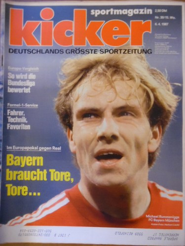 Kicker 4 1987 - kicker, 6.4.
