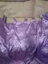 Gardine Vorhänge Fenstergardine Flieder zwei Seitenschals 240x140 cm