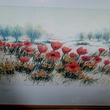 Mohnblumen original Aquarell