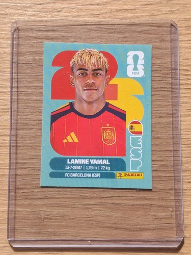 Panini 2026 lamine yamal - wm,