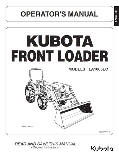 Kubota frontlader la1065ec - kubota,