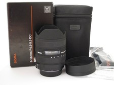 Sigma AF 8-16mm 4.5-5.6 DC HSM
