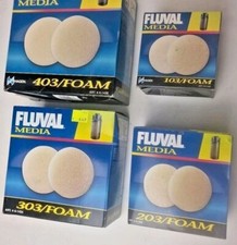 Fluval Filterschwamm Foam Filterschaum für Fluval 103 203 303 und 403 je 2 Stück