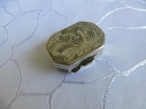 Dose aus 800 silber - dose,