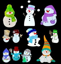 "Schneemann"  Weihnachten, Winter, Stanzschablone/ Cutting