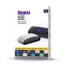 ROKU® HD Streaming Stick für TVs, inkl. Fernbedienung Partnertasten Weiß