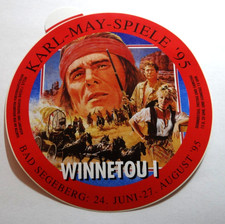 Werbe aufkleber winnetou - werbe-aufkleber, i