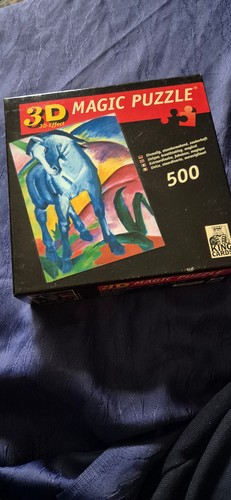 King cards magic - 3d, puzzle