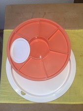 Tupperware Original Party Snackplatte / Rondell / Servierplatte 