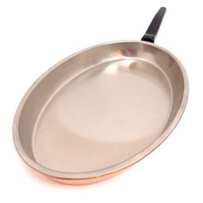 Kupferpfanne Spring Culinox Schweiz Kupfer Inox Fischpfanne 505 mm Fisch Pfanne