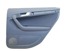 Audi A3 8P Sportback Türverkleidung Tür hinten rechts blau 8P4867306 gut Zustand