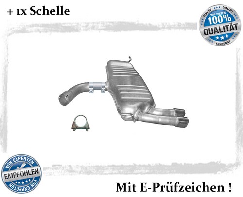 Endschalldämpfer audi - endschalldämpfer,