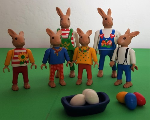 Playmobil hasenfamilie 6 - playmobil, :