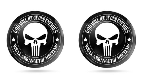 Punisher totenkopf - 2x,
