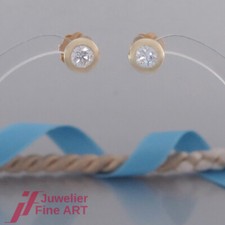 Ohrringe-Solitär-Ohr-Stecker-