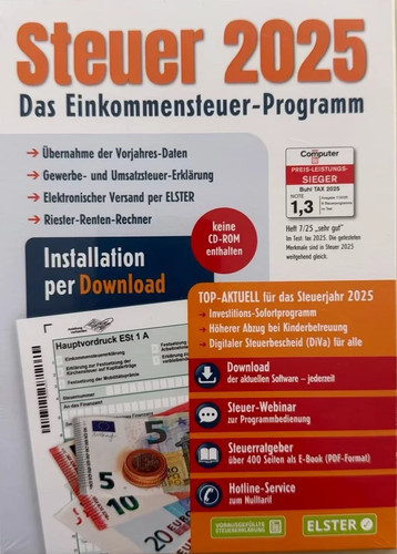 Aldi steuer 2025 neu - &, ovp