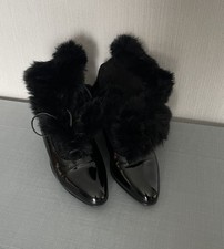 Schnürstiefeletten Wildleder