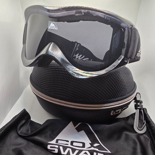 Ski brille schwarz cox - schwarz, swain