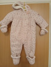 Schneeanzug Mädchen Gr 80