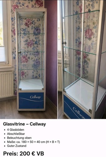Vitrinenschrank glas mit - glas,