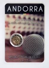 2 Euro Andorra 2016   25 Jahre