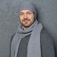 Grauer herren 100 merinowolle - grauer,