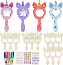 Einhorn Basteln Spiegel Holz