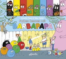 Farben kennen mit Barbapapa: Pappbilderbuch mit Figurenregister Pappbilderbuch m